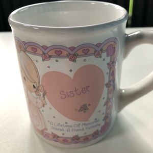 Precious Moments Coffee Mug Sister